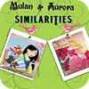 Mulan and Aurora. Similarities juego