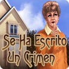 Se ha escrito un crimen juego