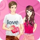 Valentine Dressup juego