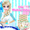 Elsa Washing Dishes juego