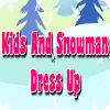 Kids And Snowman Dress Up juego