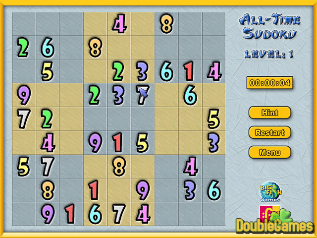 Free Download All-Time Sudoku Screenshot 2