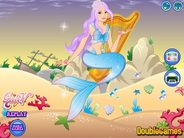 Free Download Aquatic Beauty Dressup Screenshot 3