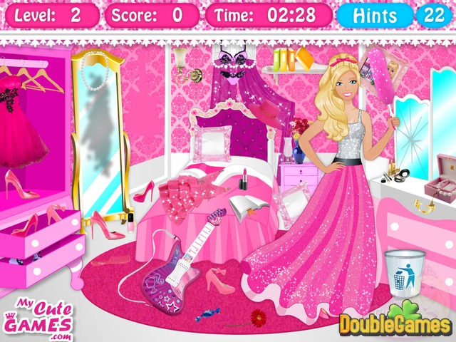 Free Download Barbie Dreamhouse Cleanup Screenshot 2