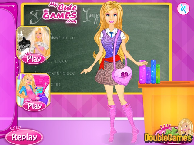 Free Download Barbie School Uniform Design Screenshot 3