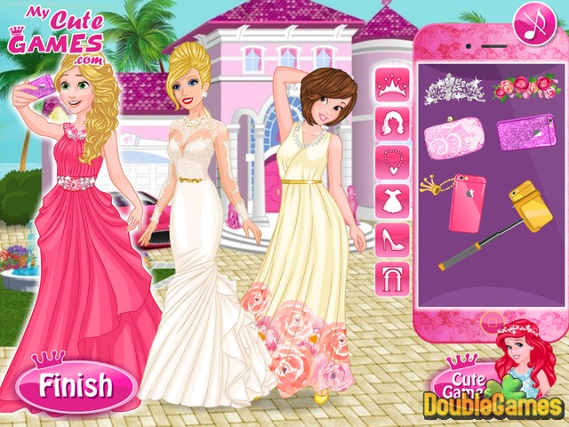 Free Download Barbie's Wedding Selfie Screenshot 1