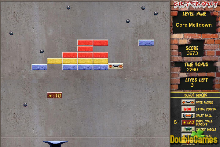 Free Download Brickout Screenshot 3