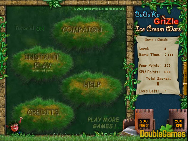 Free Download Bubuka vs Grizle - Ice Cream Wars Screenshot 1