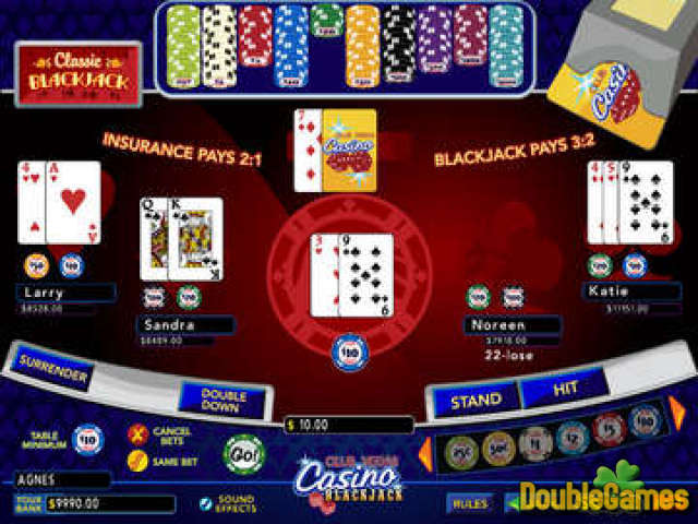 Free Download Club Vegas Blackjack Screenshot 2