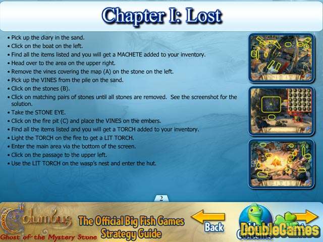 Free Download Columbus: Ghost of the Mystery Stone Strategy Guide Screenshot 1