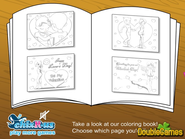 Free Download Cupids Coloring Game Screenshot 1