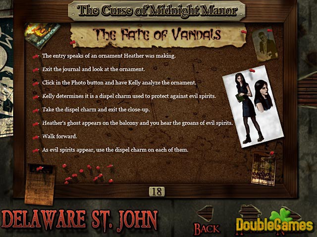 Free Download Delaware St. John: The Curse of Midnight Manor Strategy Guide Screenshot 1