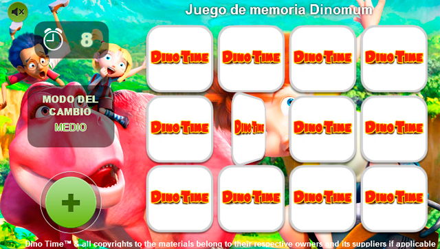 Free Download Juego de memoria Dinomum Screenshot 1