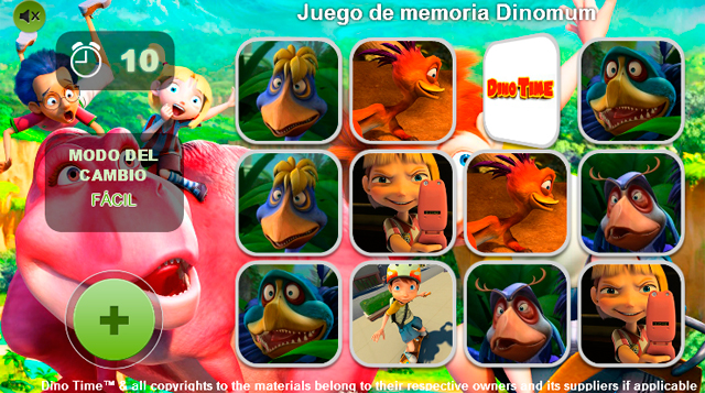 Free Download Juego de memoria Dinomum Screenshot 2