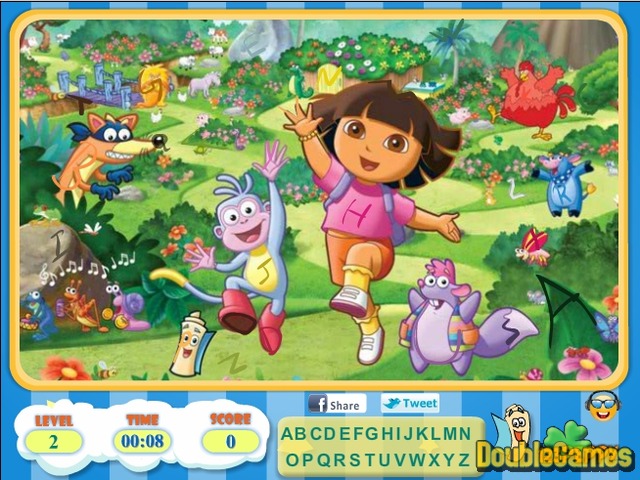 Free Download Dora the Explorer: Find the Alphabets Screenshot 2