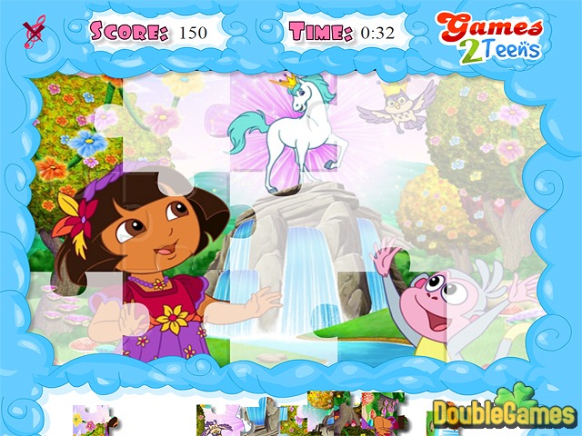 Free Download Dora the Explorer: Jolly Jigsaw Screenshot 2