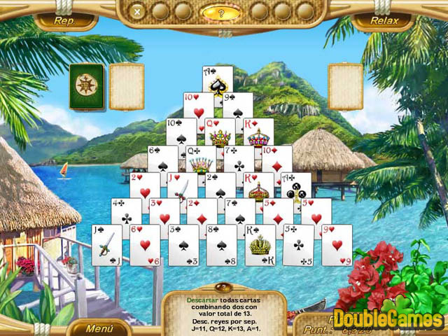 Free Download Dream Vacation Solitaire Screenshot 2