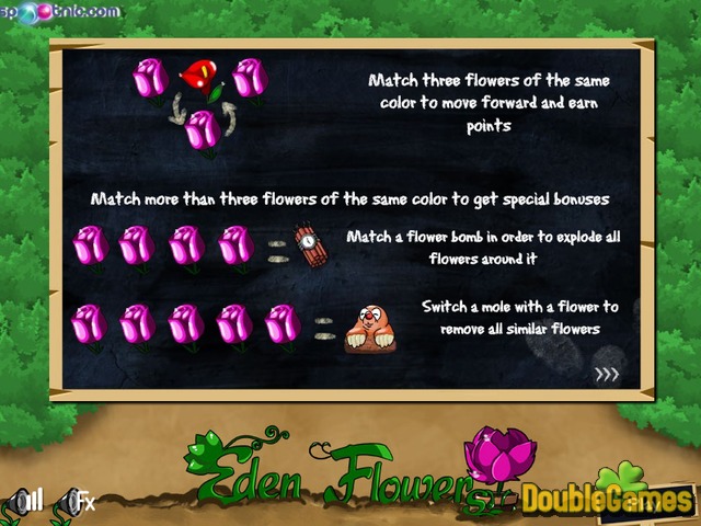 Free Download Eden Flowers Screenshot 1