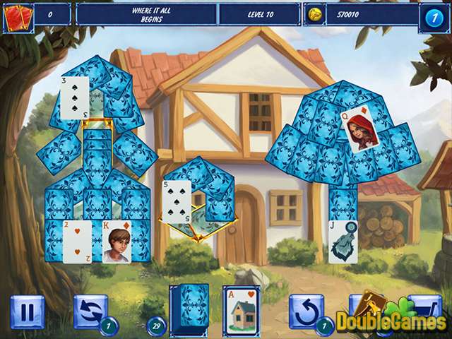 Free Download Fairytale Solitaire: Red Riding Hood Screenshot 1