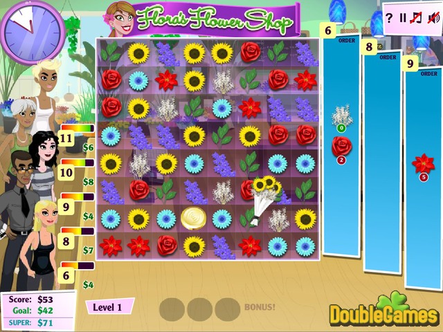 Free Download Flora's Flower Shop Screenshot 2