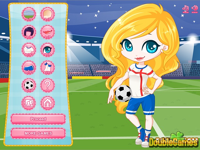 Free Download Girls Go Soccer Screenshot 1