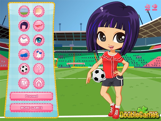 Free Download Girls Go Soccer Screenshot 2