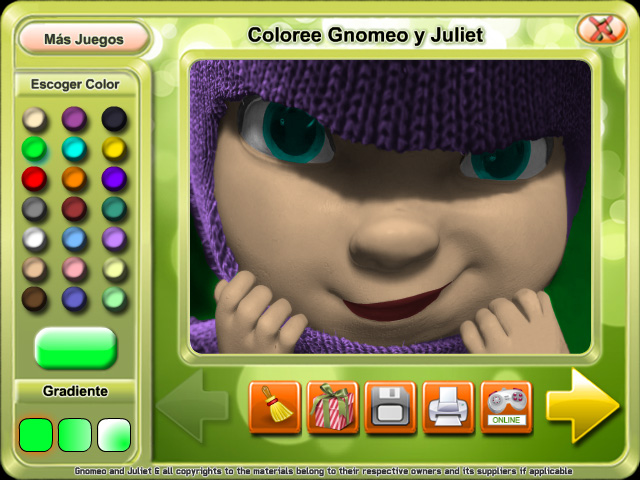 Free Download Coloree Gnomeo y Juliet Screenshot 3
