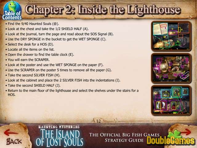 Free Download Haunting Mysteries - Island of Lost Souls Strategy Guide Screenshot 2
