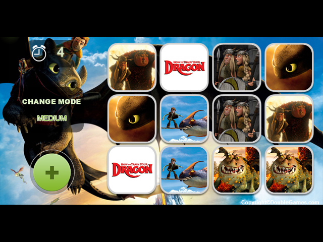 Free Download Cómo entrenar a tu dragón Juego de memoria Screenshot 1
