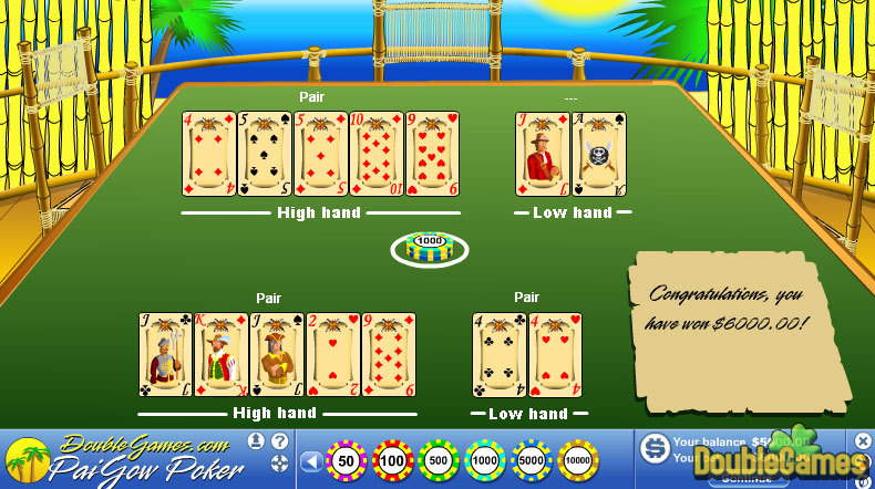 Free Download Island Pai Gow Poker Screenshot 3