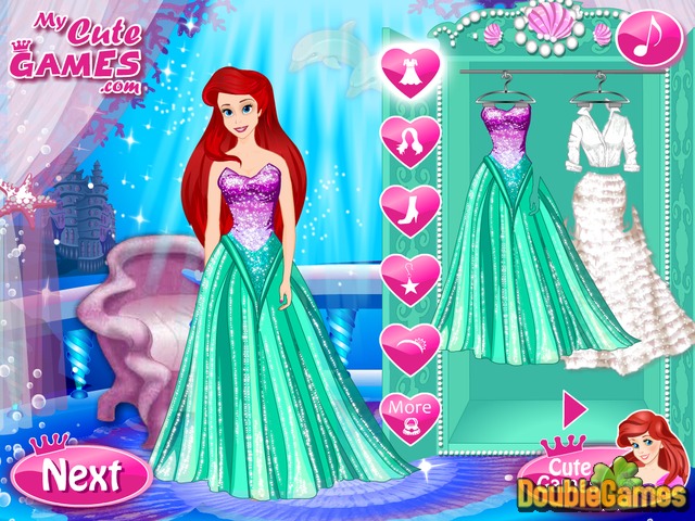 Free Download Jasmine vs. Ariel Fashion Battle Screenshot 1
