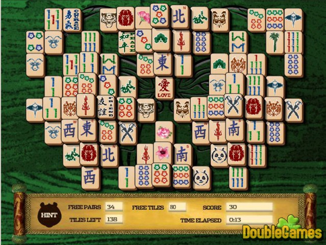 Free Download Kung Fu Panda 2 Mahjong Mayhem Screenshot 2