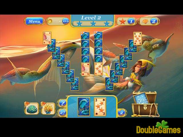 Free Download Maidens of the Ocean Solitaire Screenshot 2