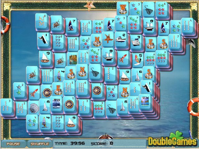 Free Download Marine Mahjong Screenshot 1