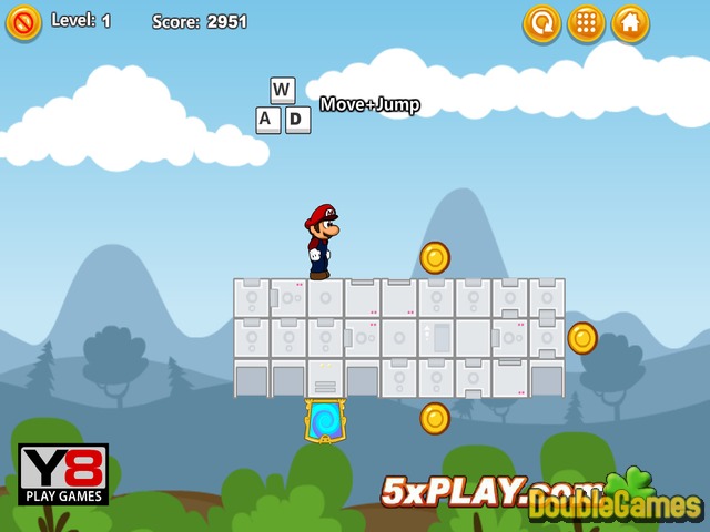 Free Download Mario Rotate Adventure Screenshot 2