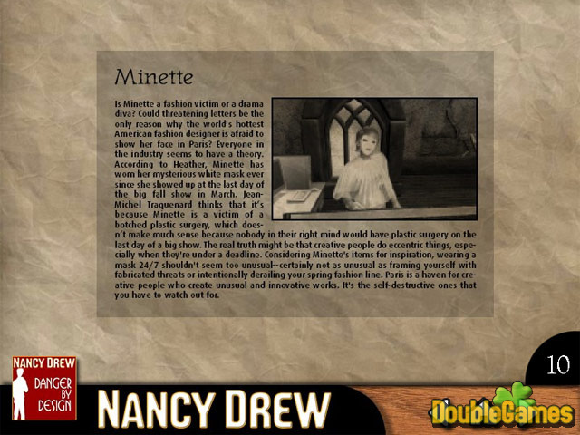 Free Download Nancy Drew - Danger by Design Strategy Guide Screenshot 1