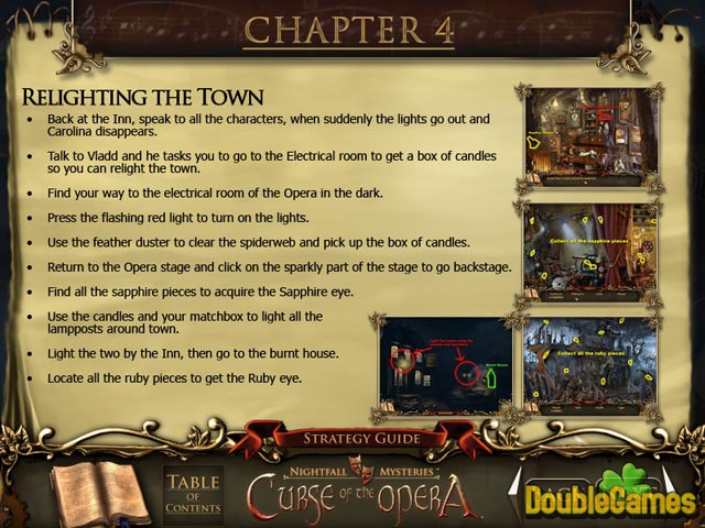 Free Download Nightfall Mysteries: Curse of the Opera Strategy Guide Screenshot 1