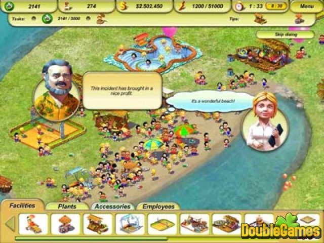 Free Download Paradise Beach 2 Screenshot 1