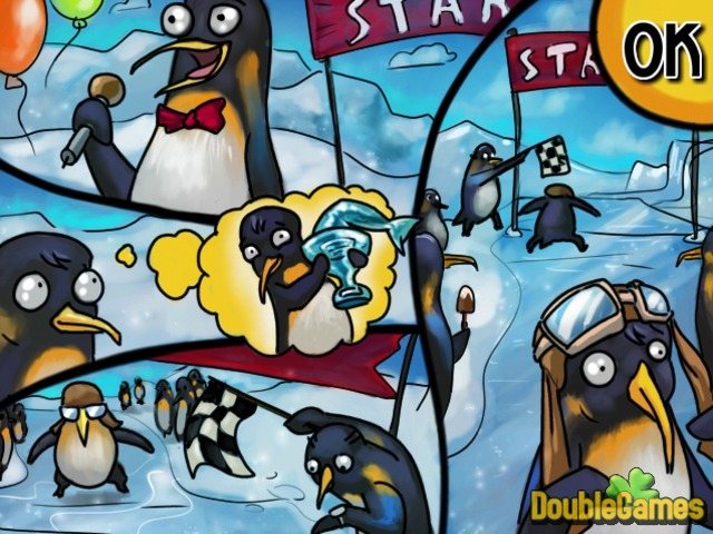 Free Download Penguin Sledding Screenshot 1