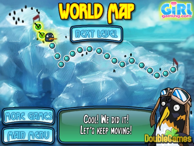 Free Download Penguin Sledding Screenshot 3
