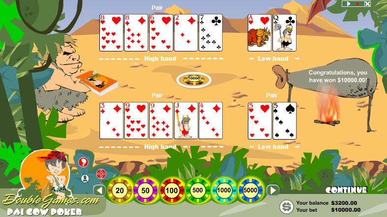 Free Download Prehistoric Pai Gow Poker Screenshot 1