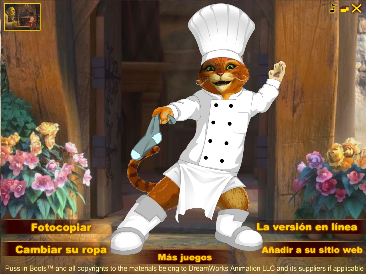 Free Download El gato con botas: Juego de Vesti Screenshot 2