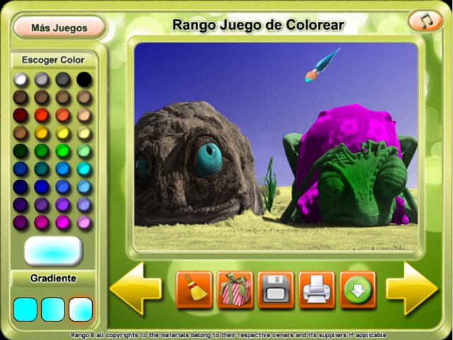 Free Download Rango Juego de Colorear Screenshot 1