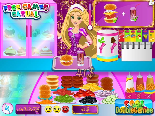 Free Download Rapunzel Fun Cafe Screenshot 2
