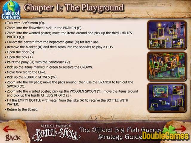 Free Download Rite of Passage: The Perfect Show Strategy Guide Screenshot 1