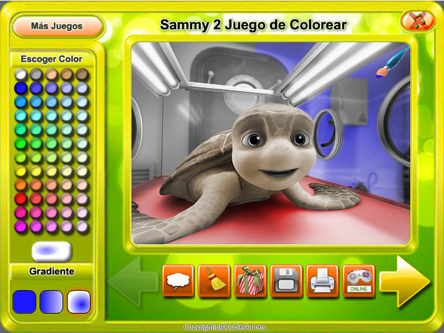 Free Download Sammy 2 Juego de Colorear Screenshot 1