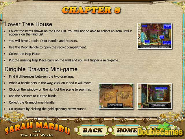Free Download Sarah Maribu and the Lost World Strategy Guide Screenshot 3