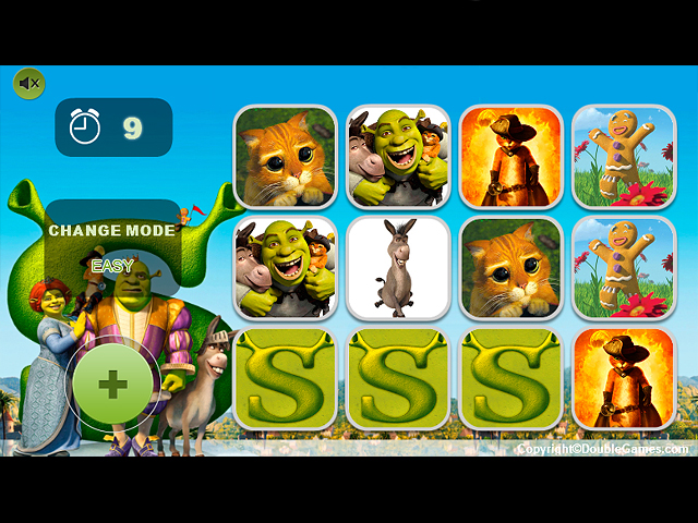Free Download Shrek Juego de memoria Screenshot 3