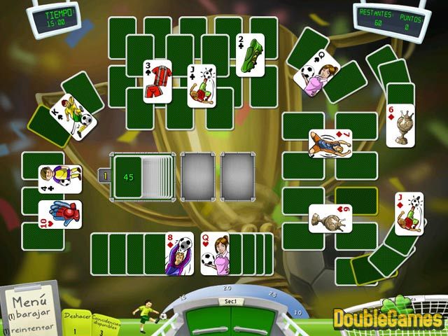 Free Download Soccer Cup Solitaire Screenshot 1