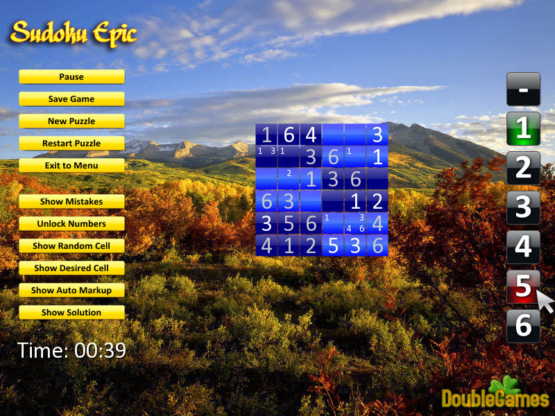 Free Download Sudoku Epic Screenshot 3